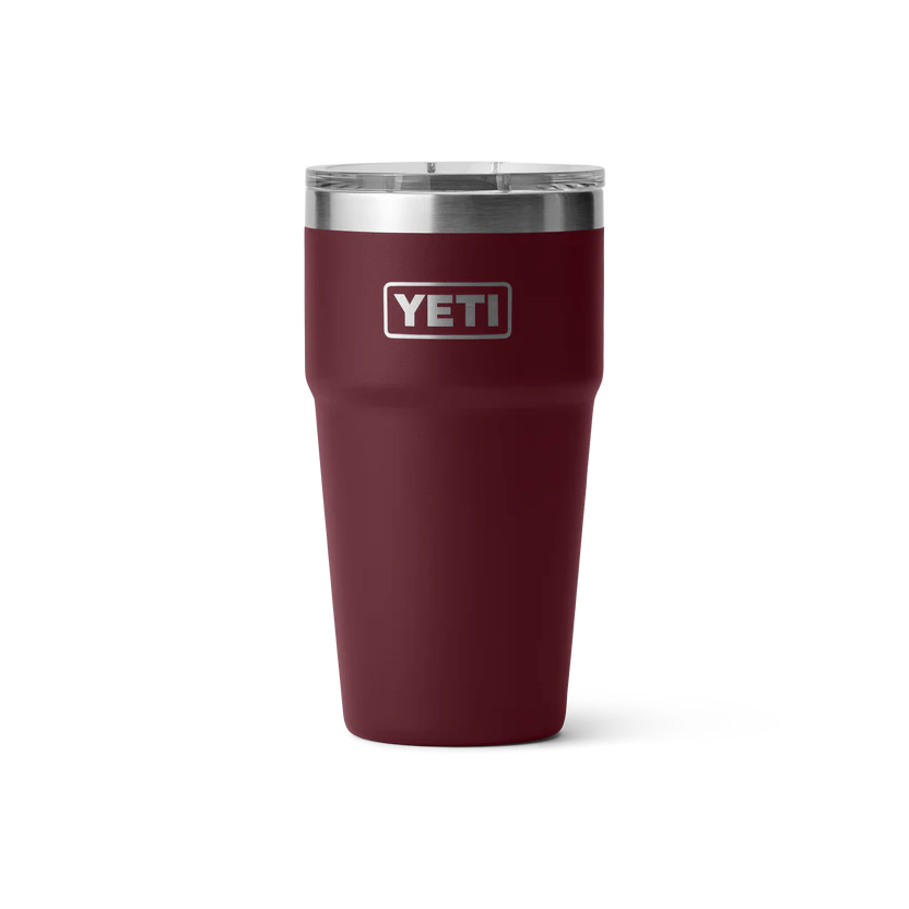 Yeti Rambler 20 Oz (591 ml) stapelbarer Becher, Wild Vine Red