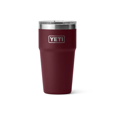 Yeti Rambler 20 Oz (591 ml) stapelbarer Becher, Wild Vine Red