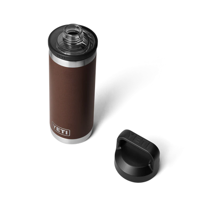 Yeti Rambler 18 Oz (532ml) mit Chug Cap, Wetlands Brown
