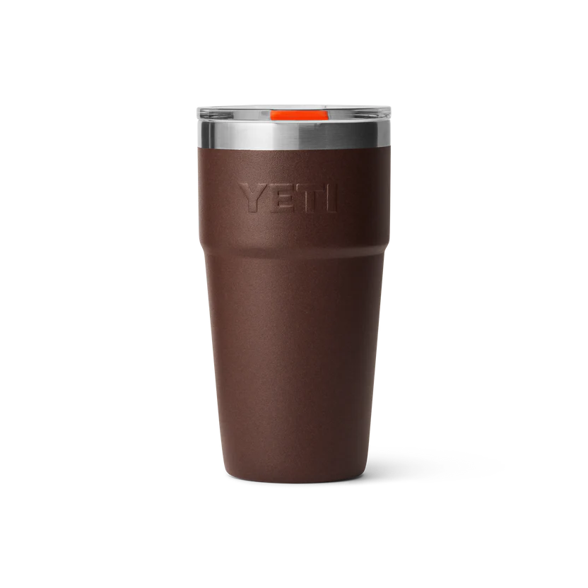 Yeti Rambler 20 OZ (591ml) stapelbarer Becher, Wetlands Brown