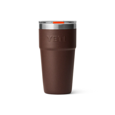 Yeti Rambler 20 OZ (591ml) stapelbarer Becher, Wetlands Brown