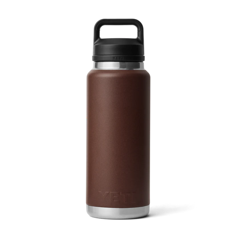 Yeti Rambler 36 Oz (1065ml) mit Chug Cap, Wetlands Brown