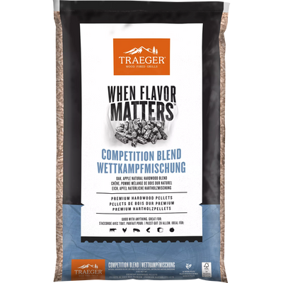 Traeger Competition Blend Holzpellets FSC 9 kg
