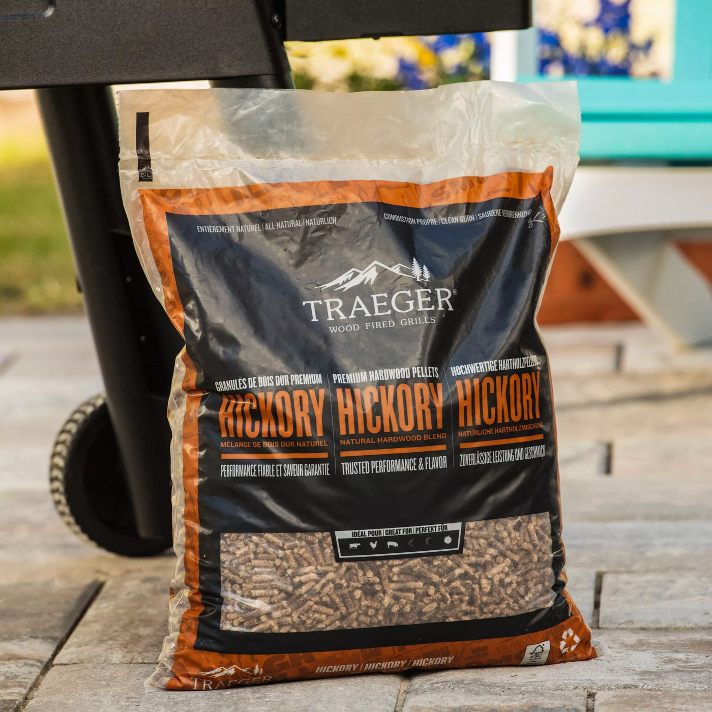 Traeger Hickory BBQ Holzpellets 9 kg - FSC