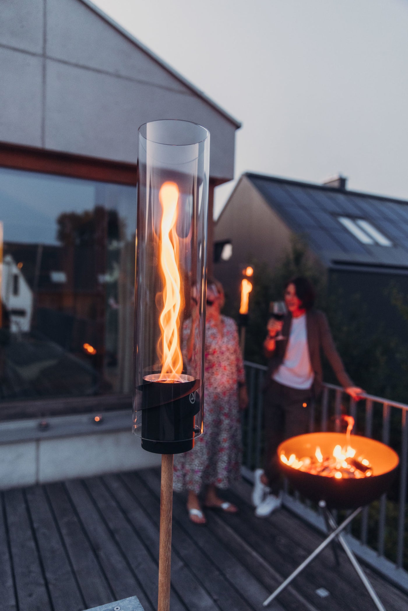 höfats SPIN Erdspieß Eiche (Holz, 3-teilig)