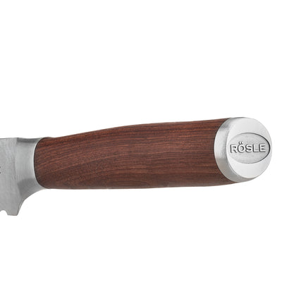 Rösle Masterclass Fleischmesser 18cm Griff aus Nussbaumholz