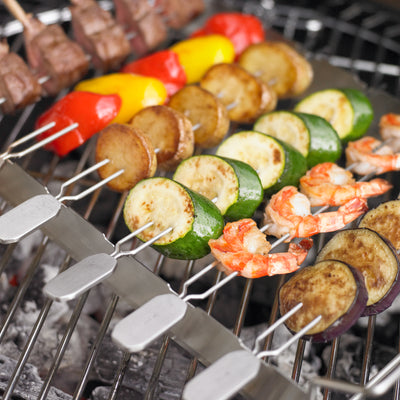 Rösle Grillspieße, Edelstahl 4-tlg.