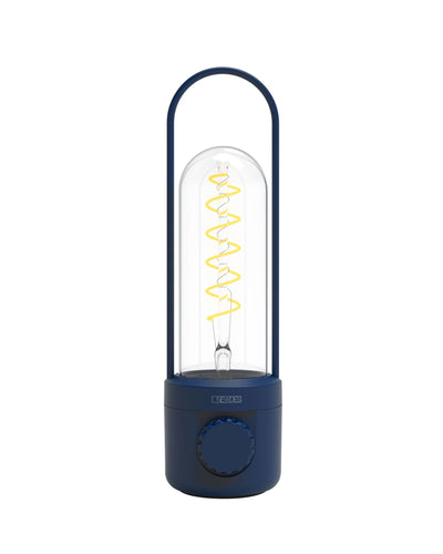 NEWDES Coil LED Tischleuchte ozeanblau/kobaltblau