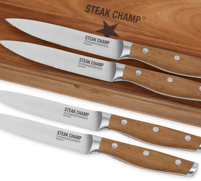 Steak-Champ-4er-Set-Steakmesser-X50CrMoV15-Akazie-Geschenkbox-3