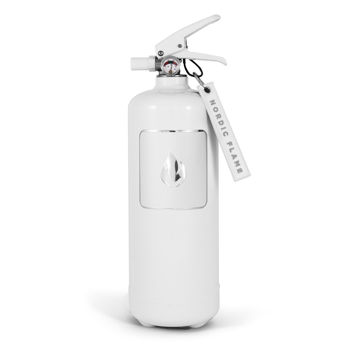 Nordic Flame Feuerlöscher Classic 2 kg, Weiß