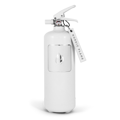 Nordic Flame Feuerlöscher Classic 2 kg, Weiß