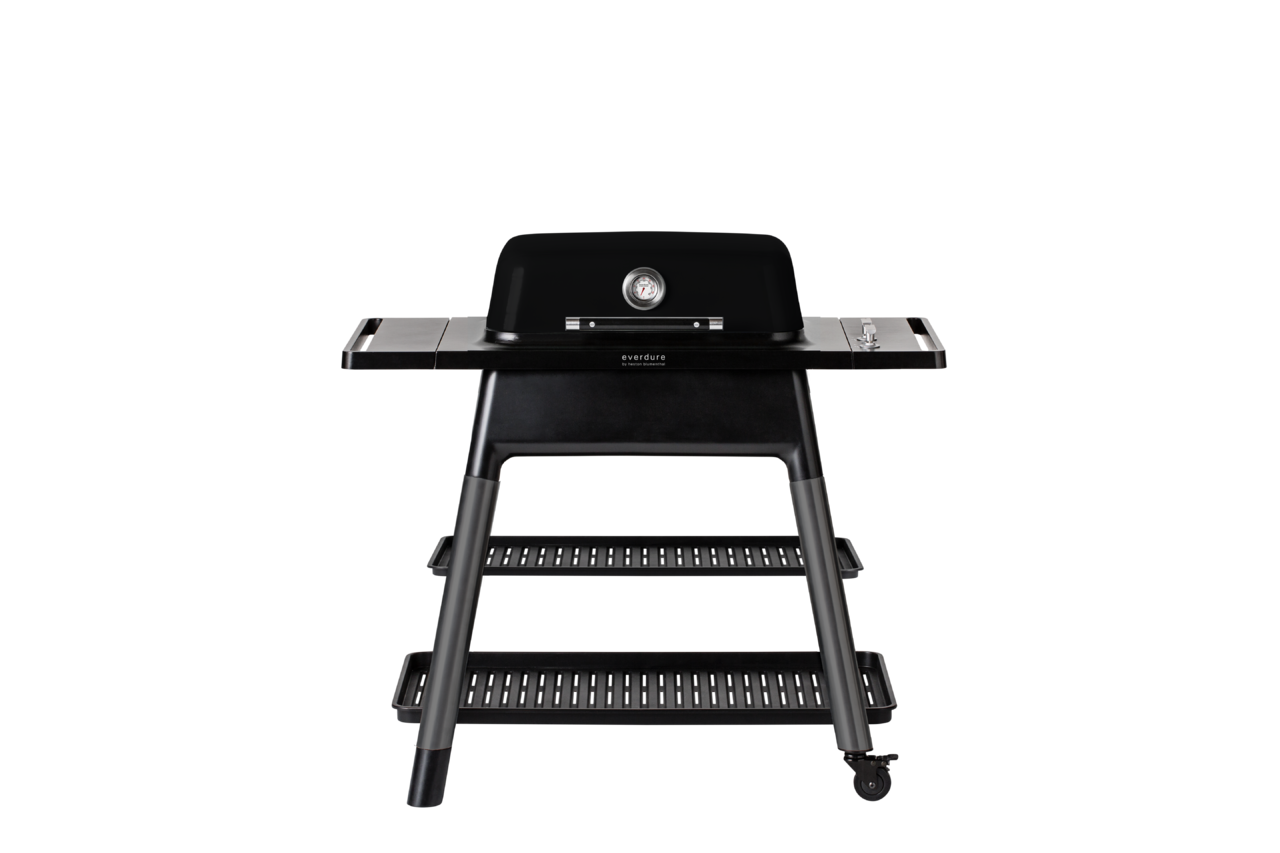Everdure-FORCE-Gasgrill-2-Brenner-schwarz-Modell-2021-mit-Doppelboden-1