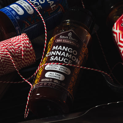 Saus.Guru Mango Cinnamon BBQ Sauce - 500ml Flasche